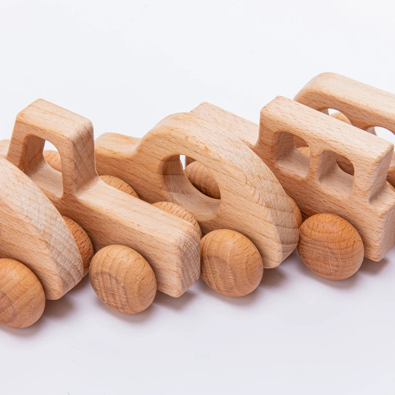 Beech Wood Toy Car