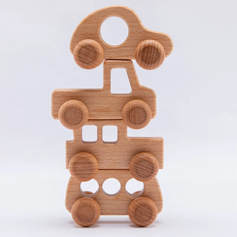 Beech Wood Toy Car
