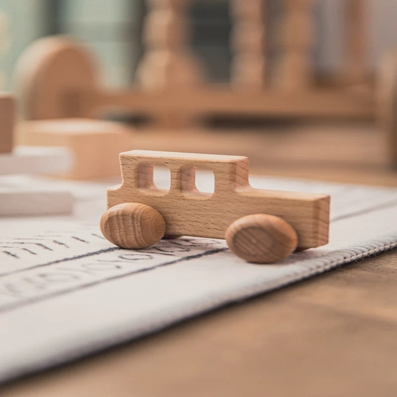 Beech Wood Toy Car