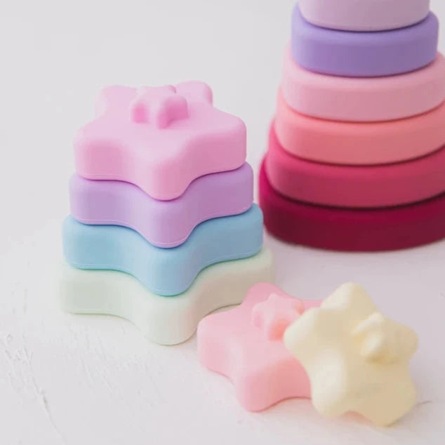 Baby Silicone Stacking Blocks