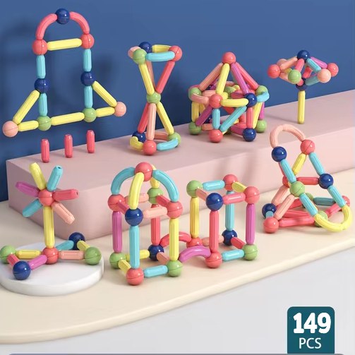 Magnetic Stick Rod Building Blocks