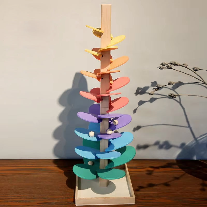 Wooden Rainbow Tree