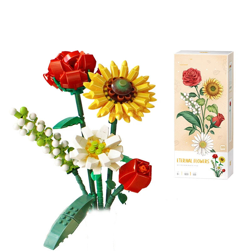 Flower Bouquet Building Blocks