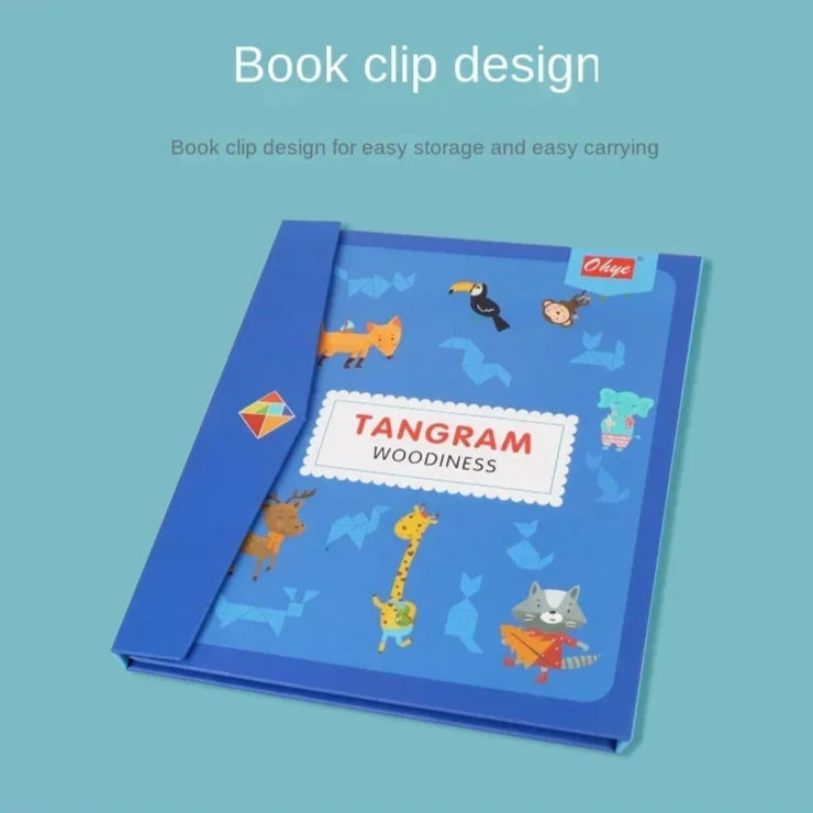 Magnetic Tangram Puzzle Book