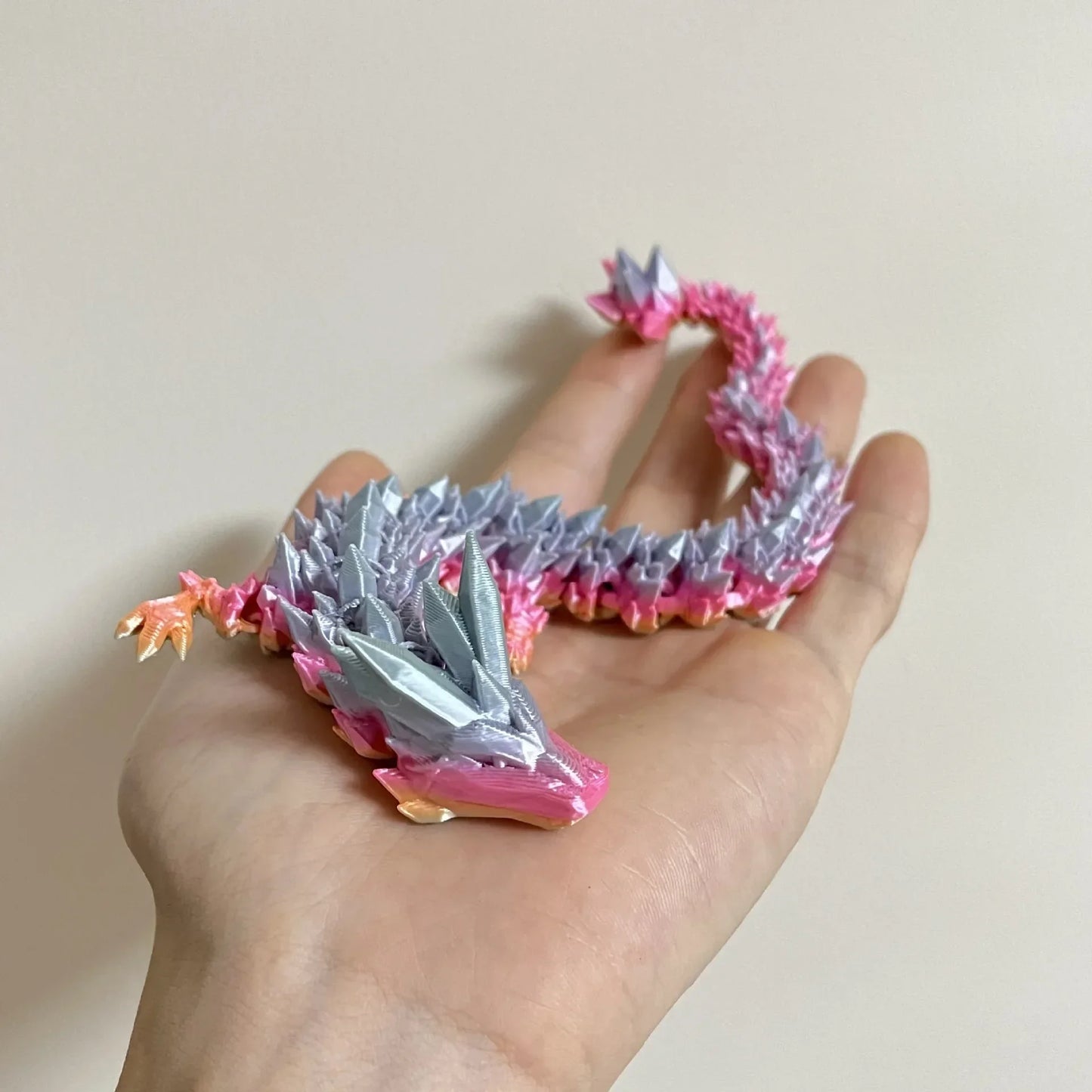 3D Crystal Dragon