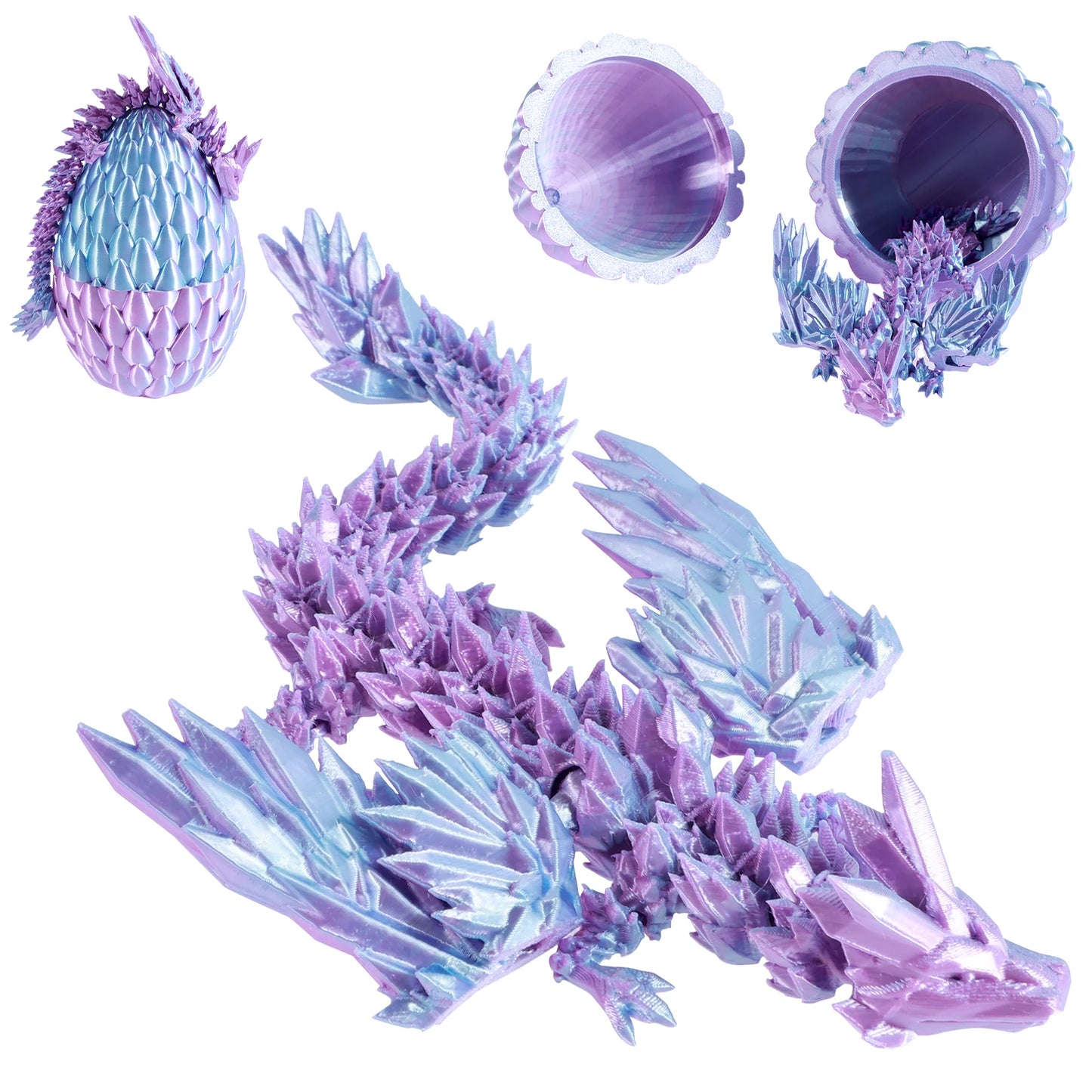 3D Wing Dragon & Egg