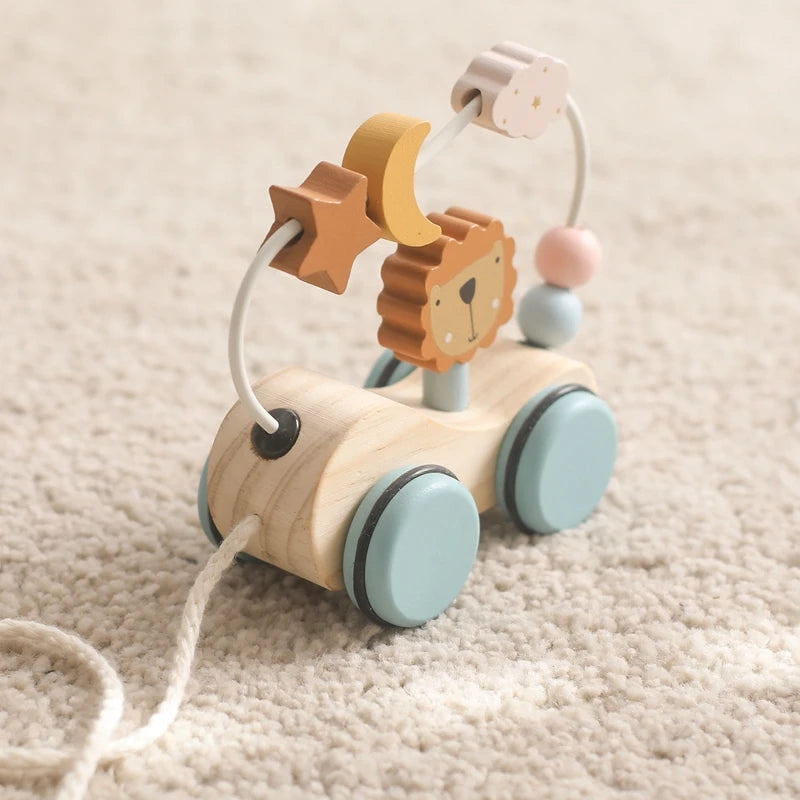 Baby Wooden Pull Train