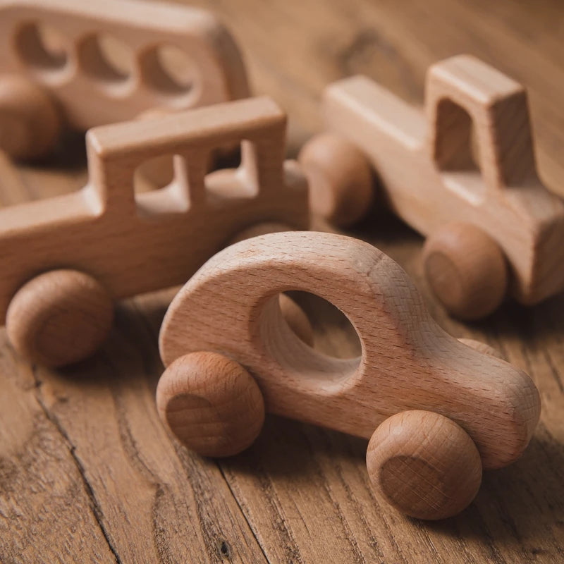 Beech Wood Toy Car