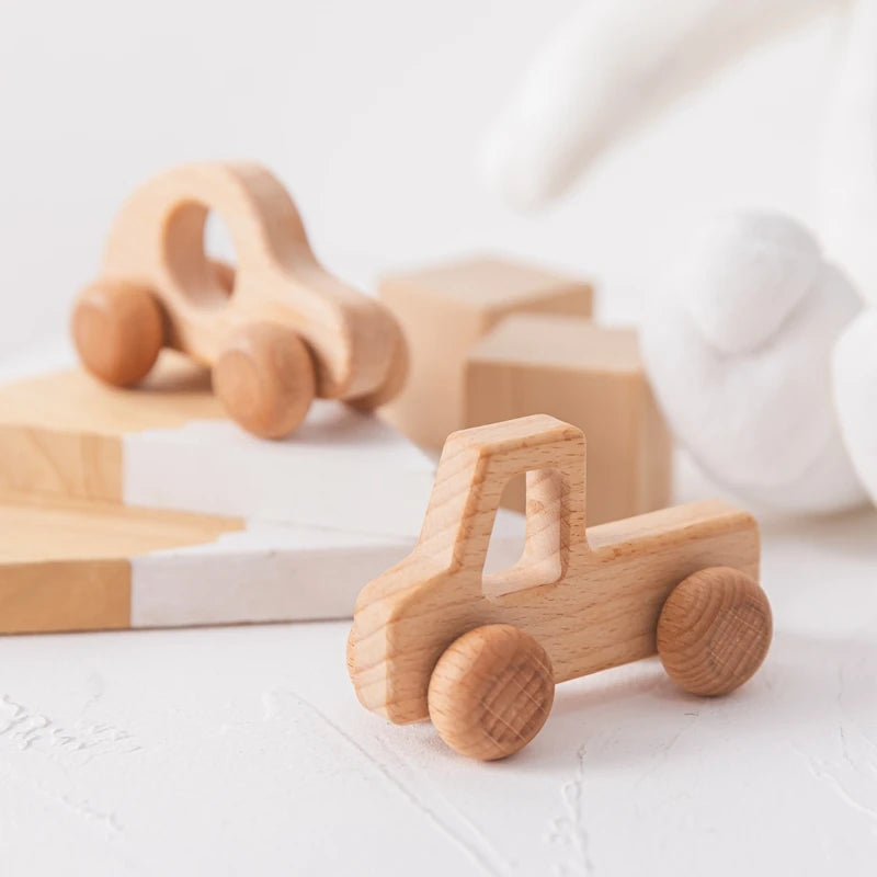 Beech Wood Toy Car