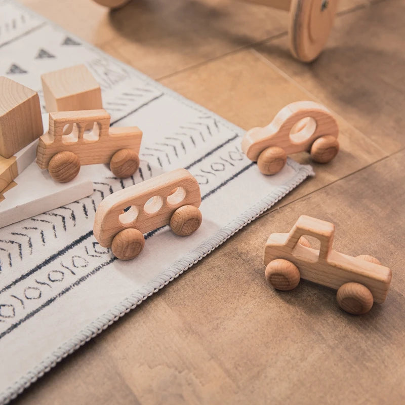 Beech Wood Toy Car