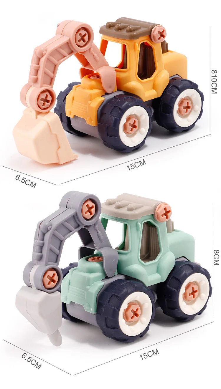 Build & Play Engineering Trucks