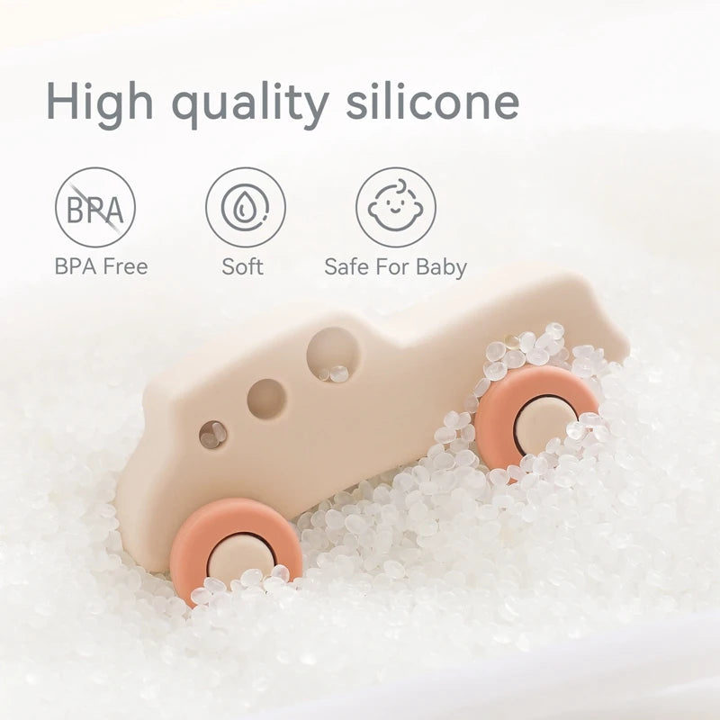 Baby Silicone Toy Cars