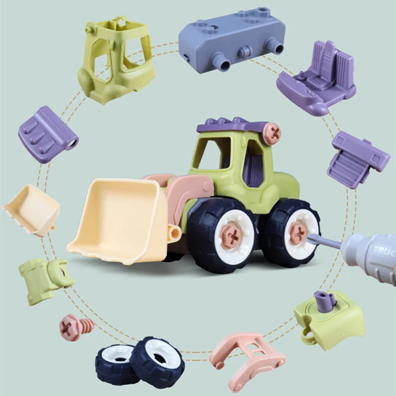 Build & Play Engineering Trucks